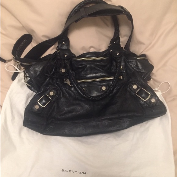 Balenciaga Giant 21 Sliver Part Time Bag Black - Picture 2 of 10